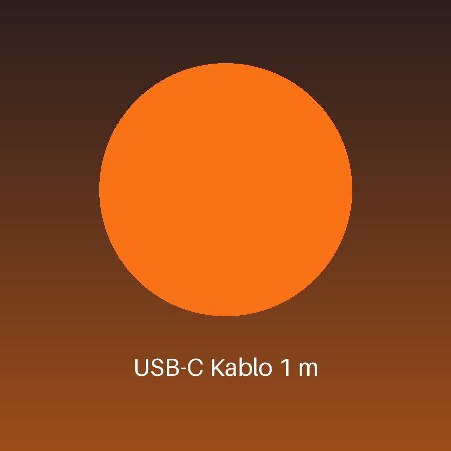 USB-C Kablo 1 m