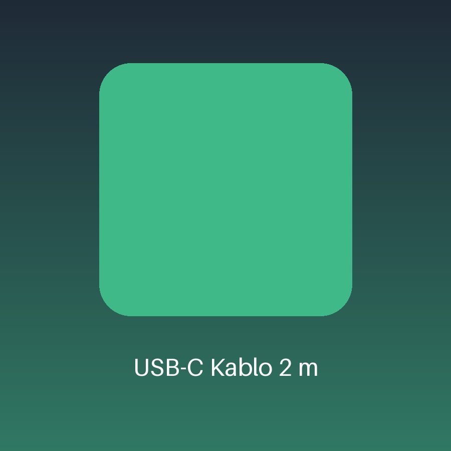 USB-C Kablo 2 m
